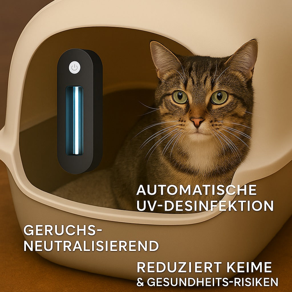 CatClean™ UV-Desinfektionsgerät für Katzenklos – maximale Hygiene ohne Chemie