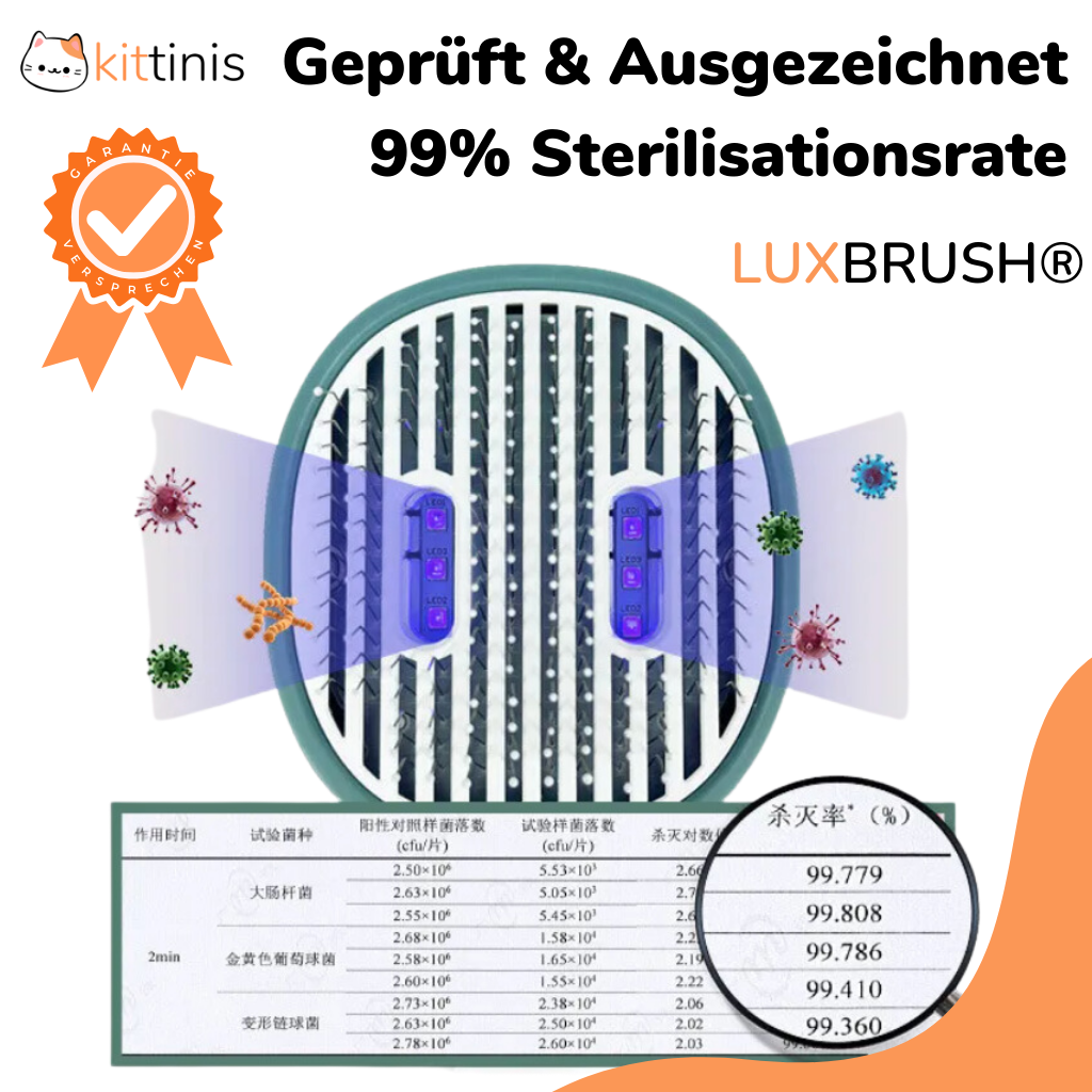 LUXBRUSH (UV-Zeckenbürste) von Deinlieblingstier