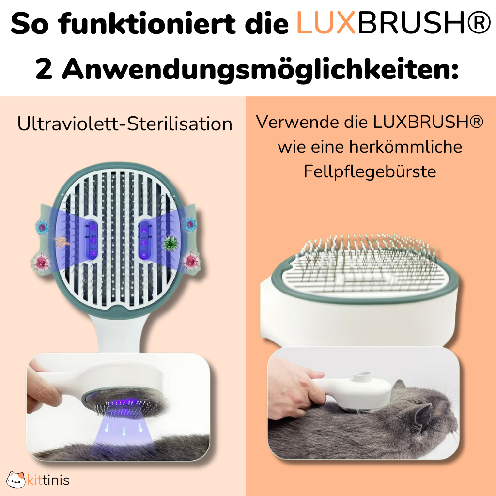 LUXBRUSH (UV-Zeckenbürste) von Deinlieblingstier