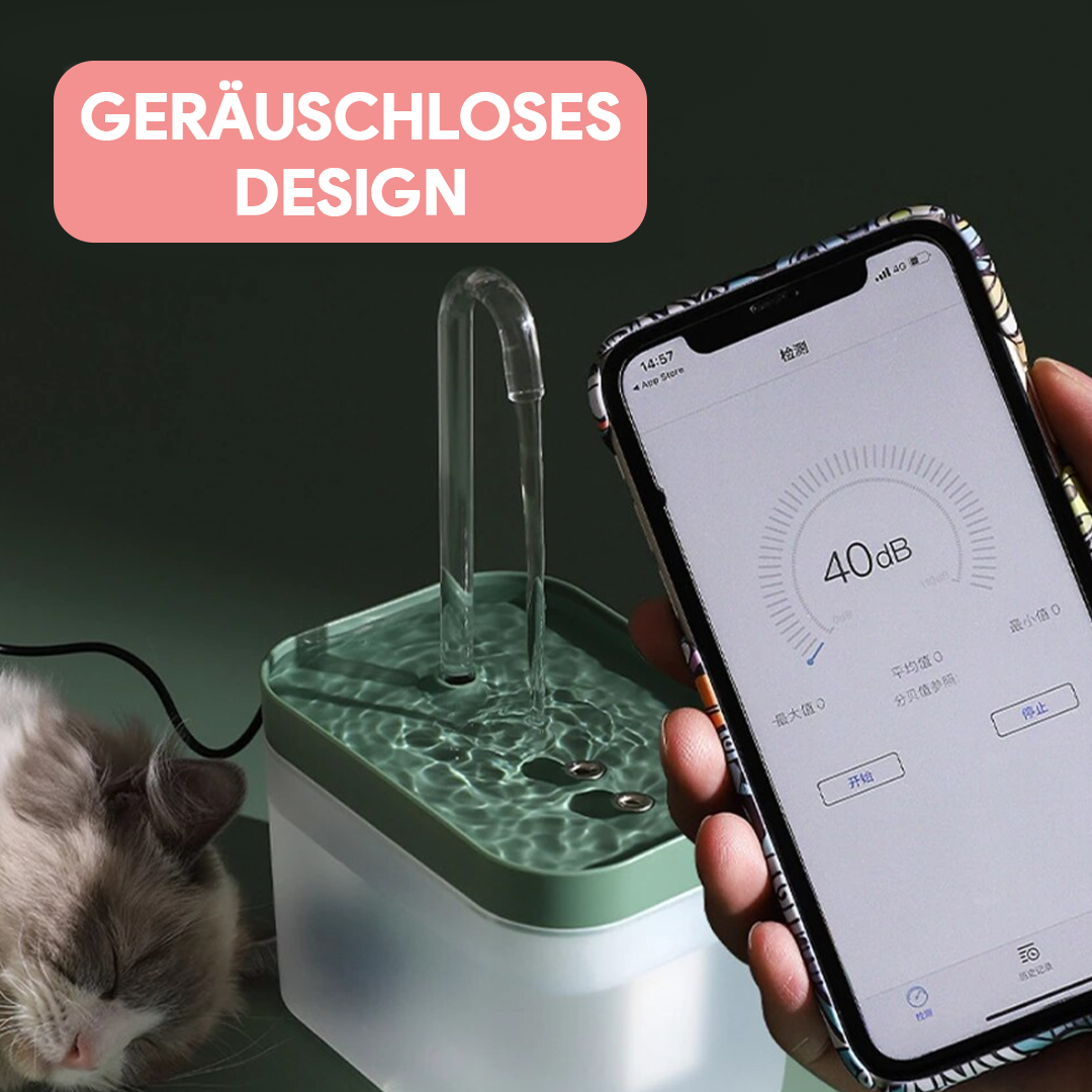 Katzen Trinkbrunnen - Katzenbrunnen mit Wasserfilter