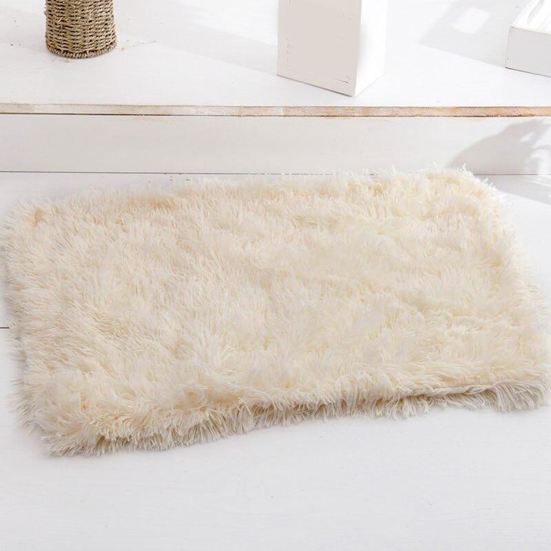 Flauschige Kuscheldecke "Samtpfote" - vielseitig, waschbar_beige