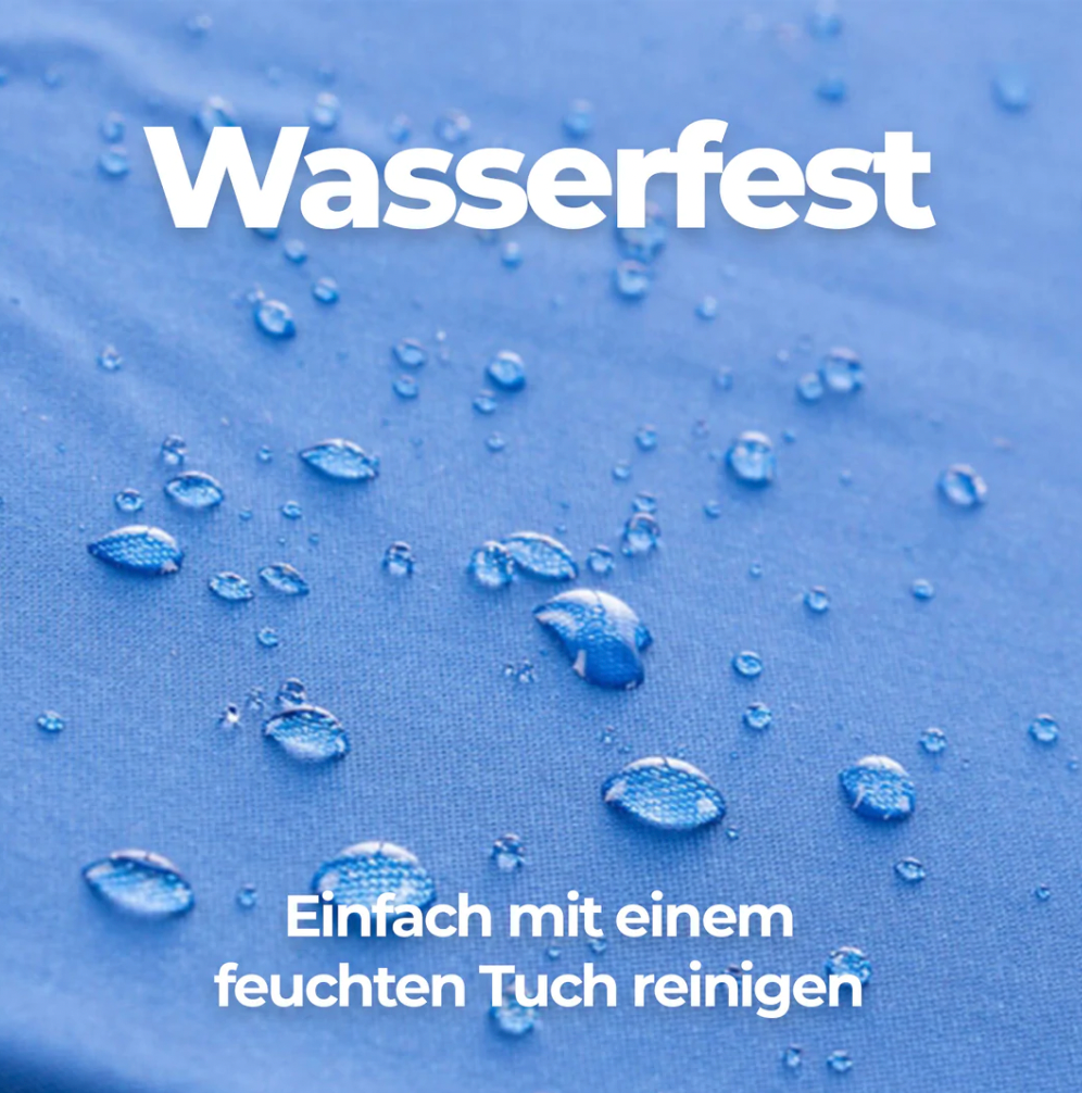 Kühlmatte mit Eisseide / Kühlbett für Hunde & Katzen - erfrischend an heißen Sommertagen, wasserfest, leicht waschbar 6