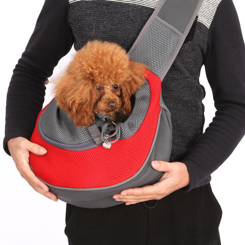 hunde tragetasche rot