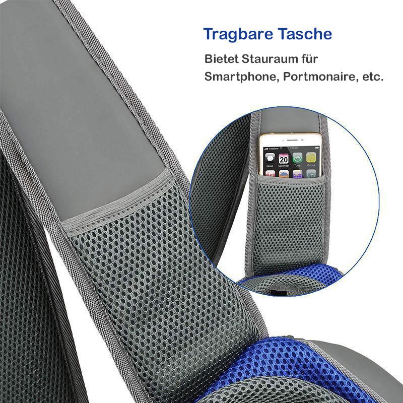 hunde tragetasche blau