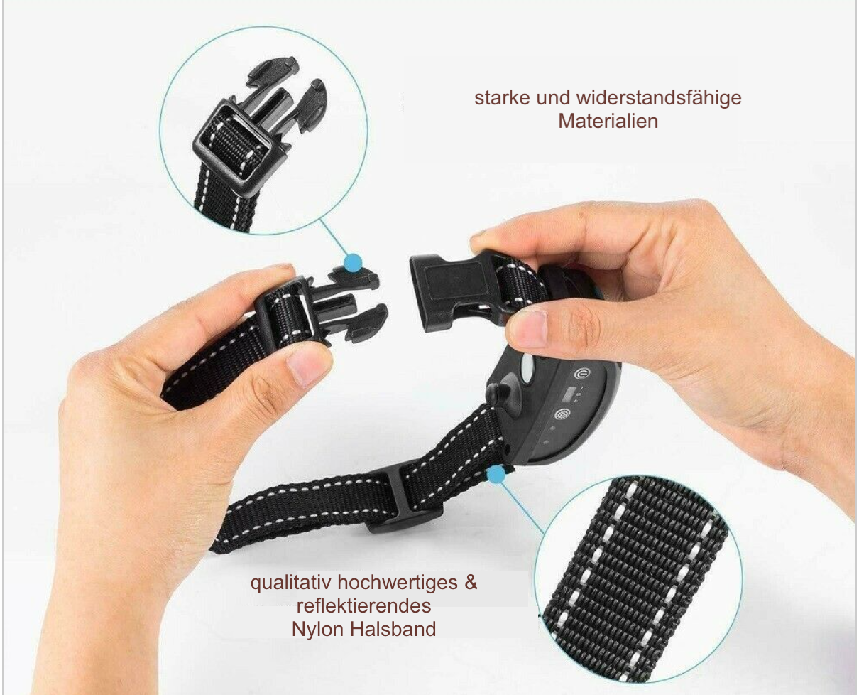 Anti-Bell Halsband / Trainingshalsband für Hunde - 7 Stufen Sound & Vibration_anwendung