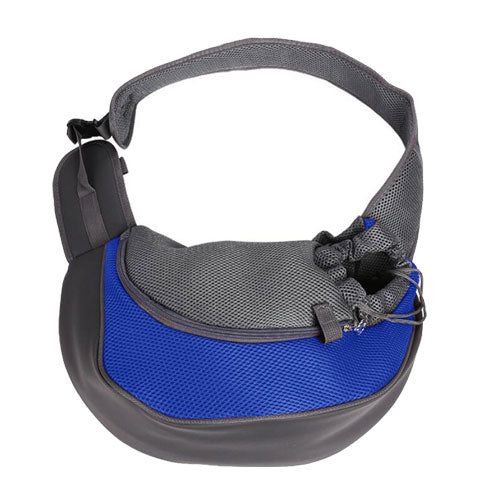 hunde tragetasche blau
