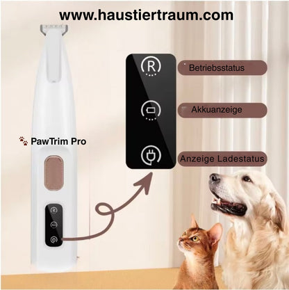 🐾 PawTrim Pro – Präziser Pfotentrimmer für Hunde & Katzen