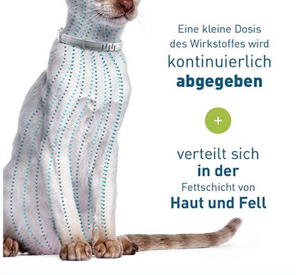 Katzenhalsband mit ätherischen Ölen - Anti Zecken & Flöhe Halsband für Katzen_9
