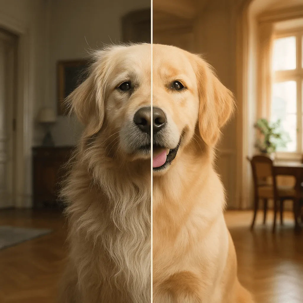 SteamBrush Pro™ - 3 in 1 Dampfbürste für Hunde