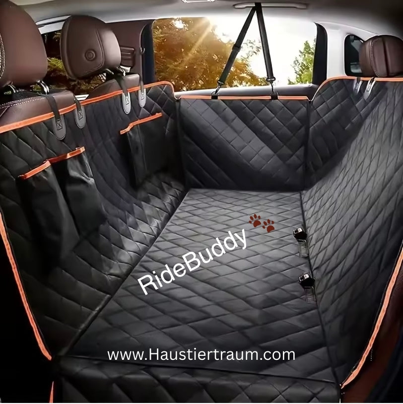 🐾 RideBuddy Polsterschonbezug – Wasserdicht & rutschfest für Rückbank & Kofferraum