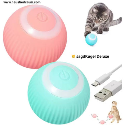🐱 JagdKugel Deluxe - Der smarte Spielball für deine Katze