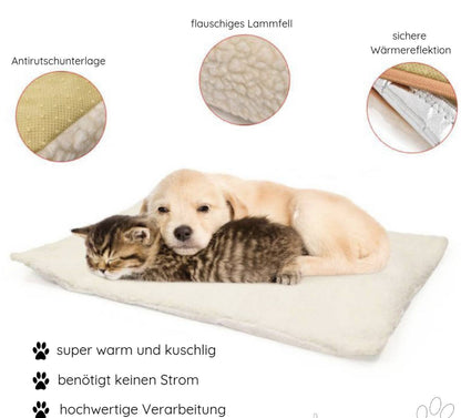 Selbstheizende Wärmematte / Wärmebett für Katzen - 9