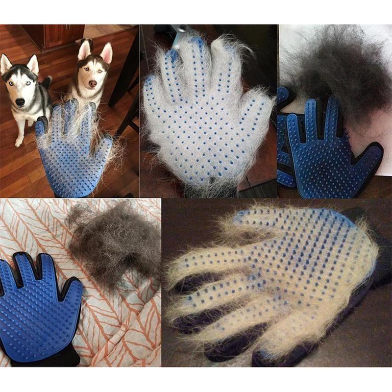 Fellpflege-Handschuhe