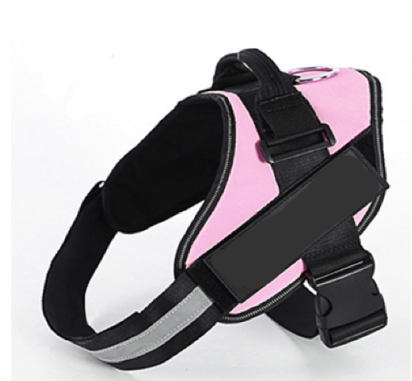 Flexy™ Power Hundegeschirr, strapazier- und anpassbar rosa