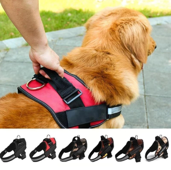 Flexy™ Power Hundegeschirr, strapazier- und anpassbar ausbruchsicher grosse hunde