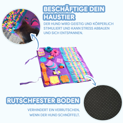 Schnüffelteppich - Intelligenzspielzeug für Hunde