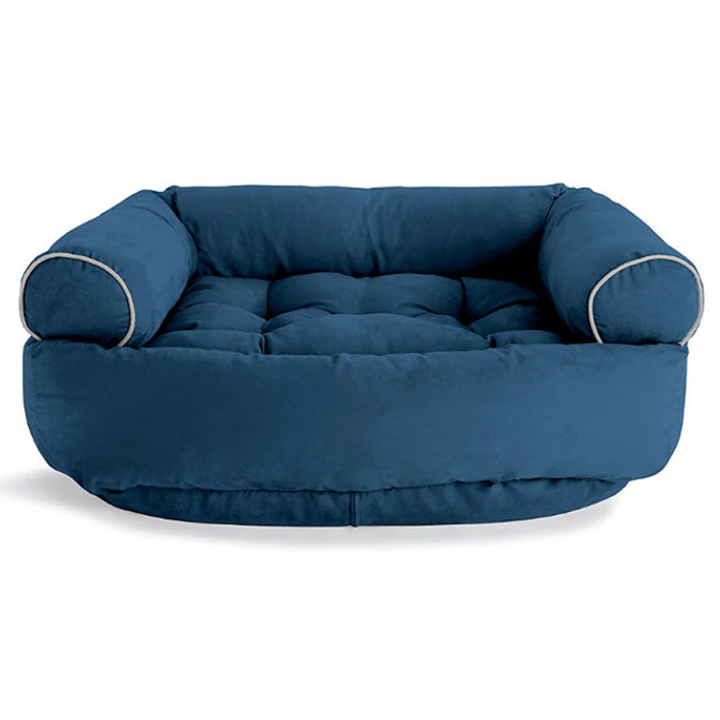 OrthoDog - Beruhigendes Hundesofa mit weicher Polsterung_marineblau 2